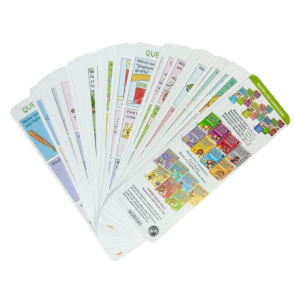 Brain Quest for Ages 4-5, Pre-school Smart Cards, Revised 4th Edition, 2 decks - Picture 3 of 8